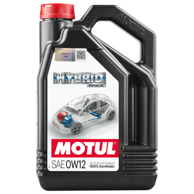 Олива моторна синтетична Motul Hybrid SAE 0W-12, 4л (шт.)