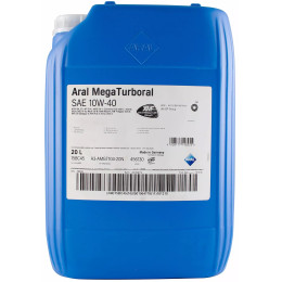 Олива моторна Aral MegaTurboral 10W-40, 20 л (шт.)