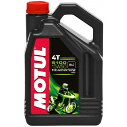 Моторное масло MOTUL 5100 4T SAE 15W-50 4л