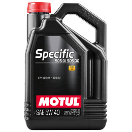 Олива моторна Motul Specific 505 01 502 00 505 00 SAE 5W-40, 5л (шт.)