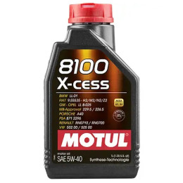 Олива моторна Motul 8100 X-cess SAE 5W-40, 1л (шт.)