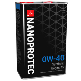 Моторное масло Nanoprotec Engine Oil 0W-40 4л