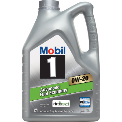 Олива моторна Mobil 1 0W-20, 5л (шт.)