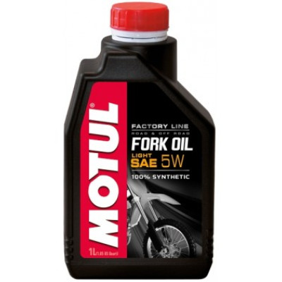 Вилочное масло MOTUL Fork Oil Light Factory Line SAE 5W 1л