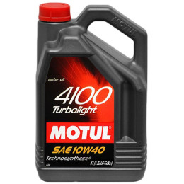 Моторное масло MOTUL 4100 Turbolight SAE 10W-40 5л