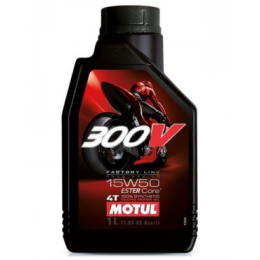 Моторное масло MOTUL 300V 4T Factory Line Road Racing SAE 15W-50 1л