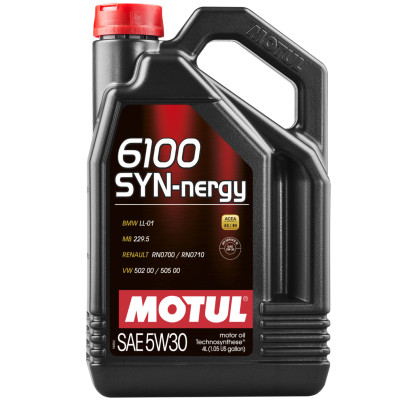 Олива моторна Motul 6100 Syn-nergy SAE 5W-30, 4л (шт.)