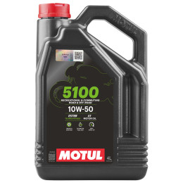 Олива для 4-х тактних двигунів Motul 5100 4T SAE 10W-50, 4л (шт.)