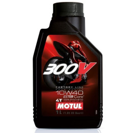 Моторное масло MOTUL 300V 4T Factory Line Road Racing SAE 10W-40 1л