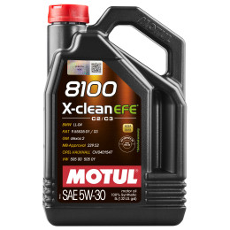 Олива моторна Motul 8100 X-cleаn EFE SAE 5W-30, 5л (шт.)