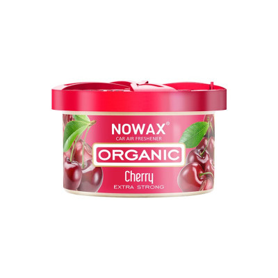 Ароматизатор повітря Nowax серія Organic - Cherry (18шт/уп)