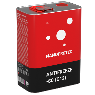 Антифриз Nanoprotec Red -80 G12 4л