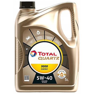 Олива моторна Total Quartz 9000 Energy 5W-40, 5л (шт.)