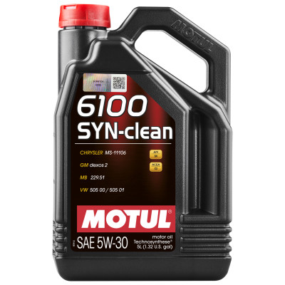 Олива моторна Motul 6100 Syn-clean SAE 5W-30, 5л (шт.)