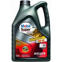 Олива моторна Mobil Super 3000 X1 5W-40, 5л (шт.)