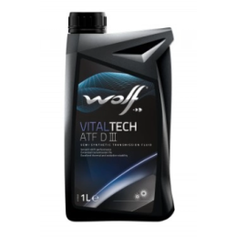 Трансмісійне масло Wolf VitalTech ATF DIII 1л (8305306)