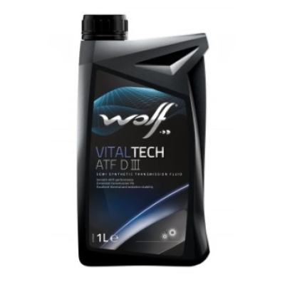 Трансмісійне масло Wolf VitalTech ATF DIII 1л (8305306)