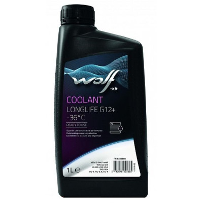 Антифриз Wolf COOLANT LONGLIFE G12+ -36C 1л (8325885)