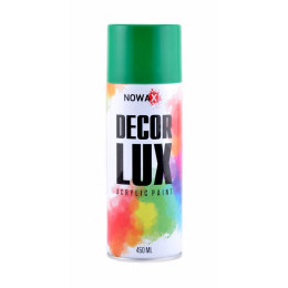 Акриловая краска глянцевая зеленая мята NOWAX Decor Lux (6029) 450мл