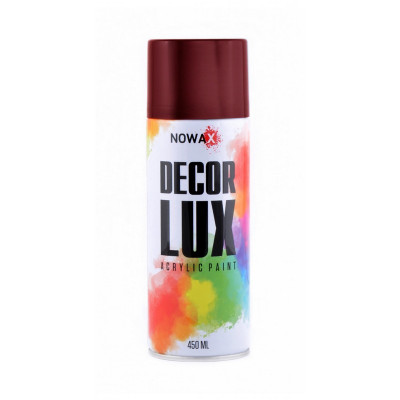 Акриловая краска глянцевая красное вино NOWAX Decor Lux (3005) 450мл