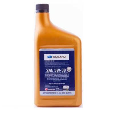 Моторное масло SUBARU Motor oil SAE 5W-30 1л