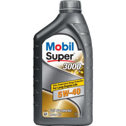 Олива моторна Mobil Super 3000 X1 5W-40, 1л (шт.)