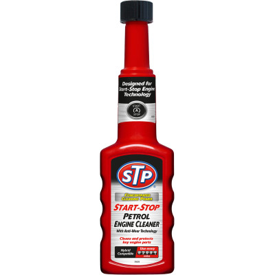 Очисник бензинового двигуна STP Start-Stop Petrol Engine Cleaner, 200мл (шт.)