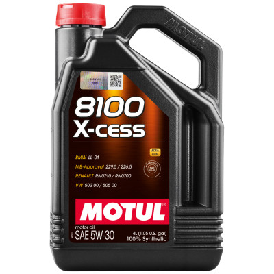 Олива моторна Motul 8100 X-cess SAE 5W-30, 4л (шт.)