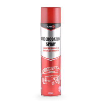 Антикоррозийный спрей NOWAX NX65370 UnderCoating 650ml