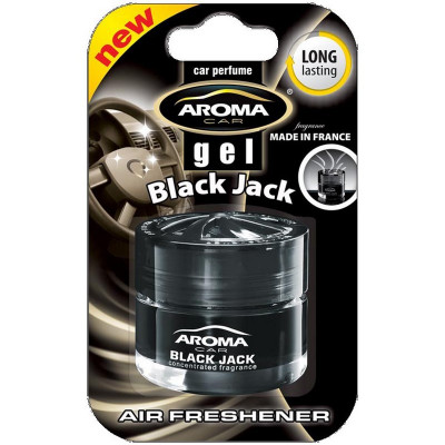 Ароматизатор Aroma Car Gel Black Jack Блэк джек 702/63172