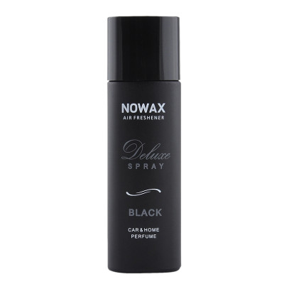 Ароматизатор для авто и дома аэрозоль 50 мл Nowax Deluxe Spray Black (NX07750)