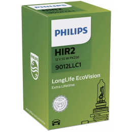 Автолампа Philips LL 9012 HIR2 LongLife 12V 55W (PX22d) C1 (шт.)