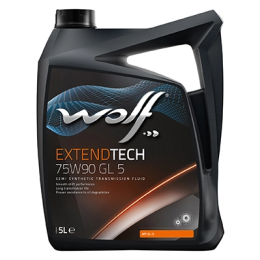 Трансмиссионное масло Wolf Extendtech 75W-90 GL 5 5л (8303500)