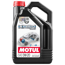 Олива моторна синтетична Motul Hybrid SAE 0W-20, 4л (шт.)