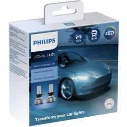 Комплект автоламп Philips LED H7 11972UE2 Ultinon Essential Х2 (шт.)