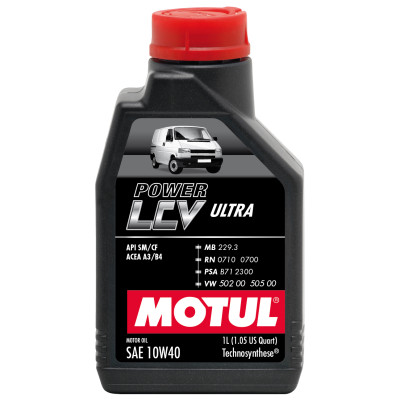 Олива моторна Motul Power LCV Ultra SAE 10W-40, 1л (шт.)