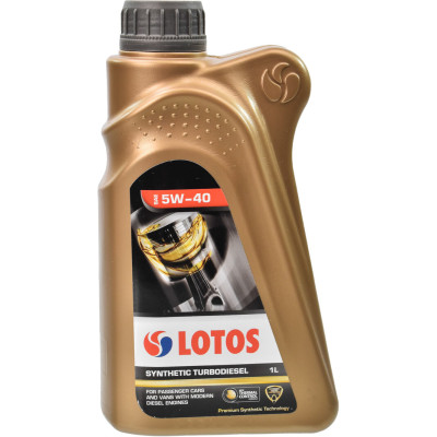 Олива Lotos Syntetic Turbodiesel 5w40 1л (шт.)