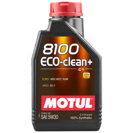 Олива моторна Motul 8100 Eco-clean+ SAE 5W-30, 1л (шт.)