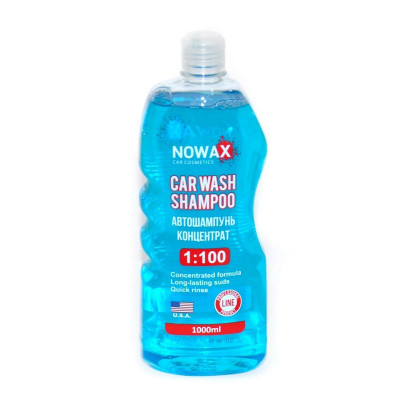 Автошампунь концентрат NOWAX (NX01000) Car Wash Shampoo 1 л