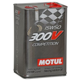 Моторное масло MOTUL 300V Competition SAE 15W-50 5л