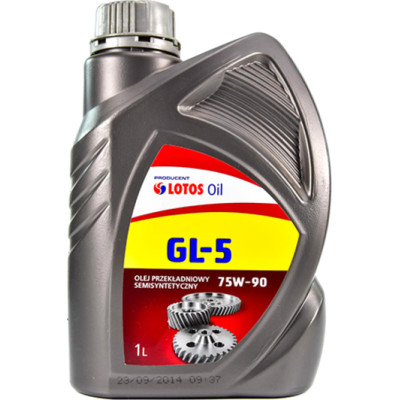 Lotos Semisyntetic Gear GL-5 75w90 1л (шт.)