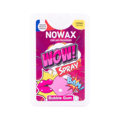 Ароматизатор повітря Nowax серія WOW Spray 18 ml - Bubble Gum