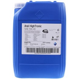 Олива Aral HighTronic 5W-40, 20 л (шт.)