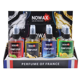 Ароматизатор Nowax Pump Spray 75 мл Микс 2 12 шт в упаковке (NX07531)