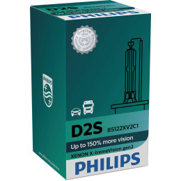 Автолампа Ксенон Philips D2S 85122 XV2 X-TremeVision (+150%) 85V 35W P32d-2 C1 (шт.)