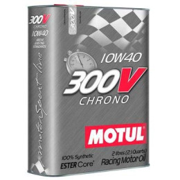 Моторное масло MOTUL 300V Chrono SAE 10W-40 2л