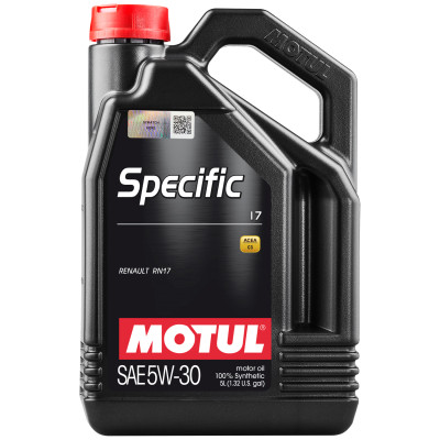 Моторне мастило Motul Specific 17 SAE 5W-30, 5л (шт.)