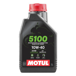 Олива для 4-х тактних двигунів Motul 5100 4T SAE 10W40 1л (шт.)