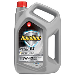 Олива моторна Texaco Havoline Ultra S 5W-40, 4л (шт.)