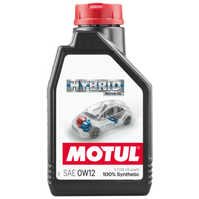 Олива моторна синтетична Motul Hybrid SAE 0W-12, 1л (шт.)